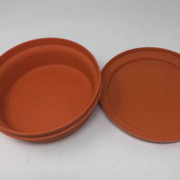 Vintage Tupperware Seal and Serve Bowl Orange - Picture 2 of 9